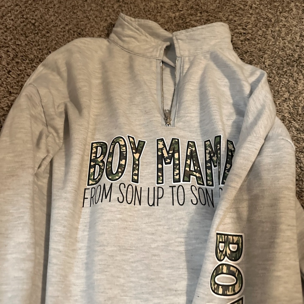 Half zip sweater